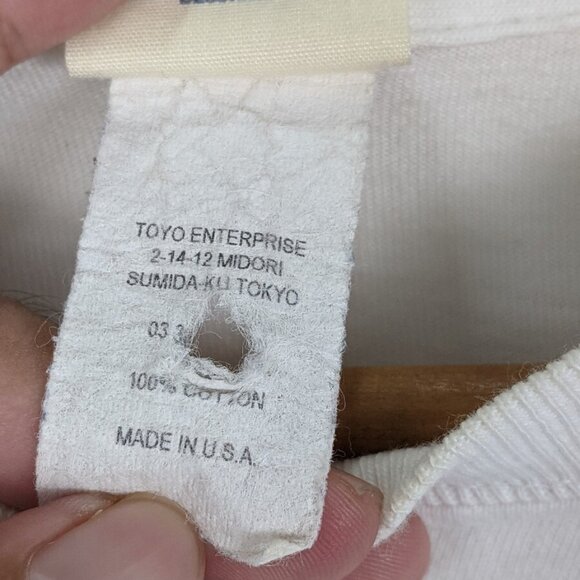 Buzz Rickson Lockheed Martin Vintage 1990s Limited Edition White Navy Shirt Sz M - Picture 5 of 7